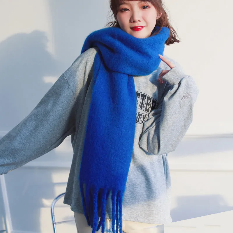 Soft Warm Cozy Elegant Stylish Trendy Classic Comfortable Knitted Scarf