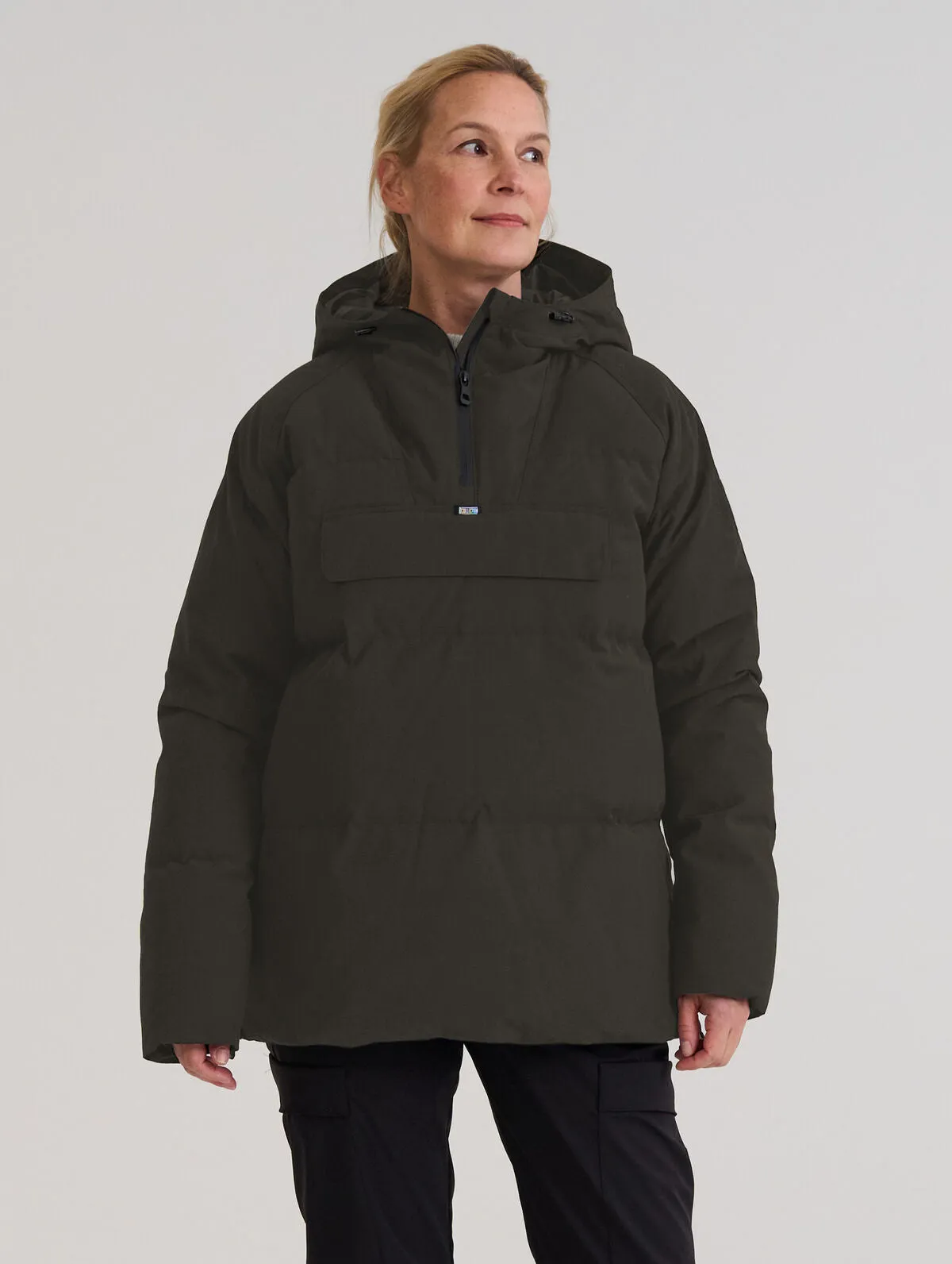 Sotkamo Down Winter Anorak Greyish Green