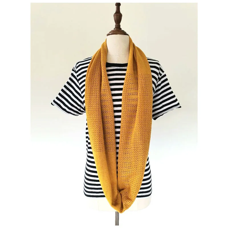 Stella Infinity Scarf - Mustard