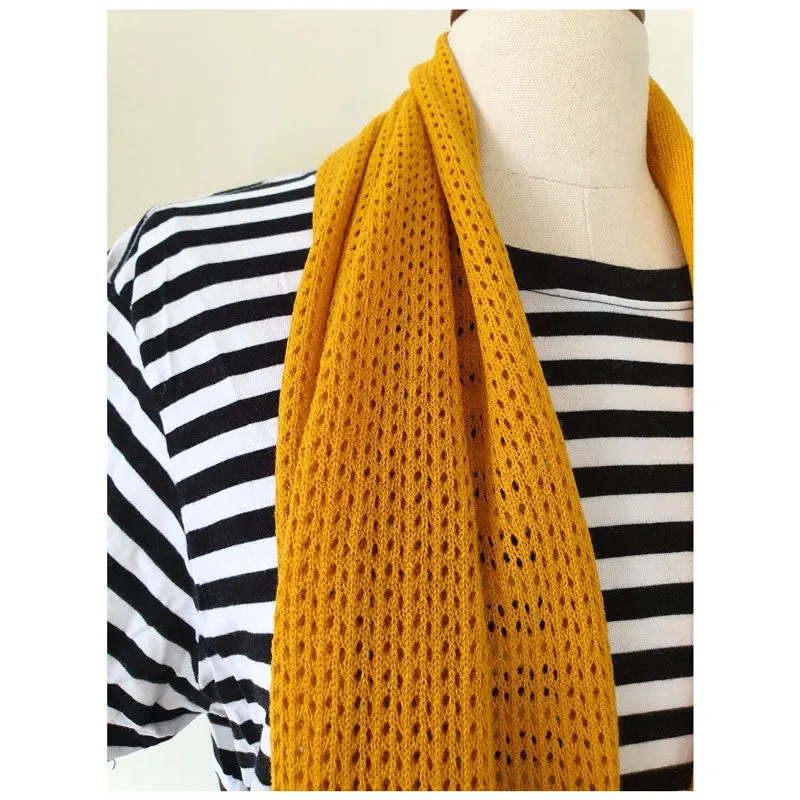 Stella Infinity Scarf - Mustard