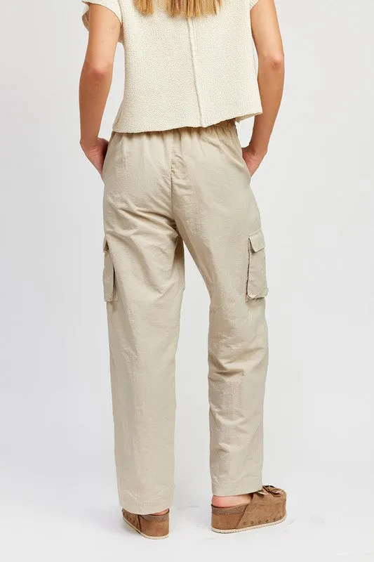 Straight leg cargo pants