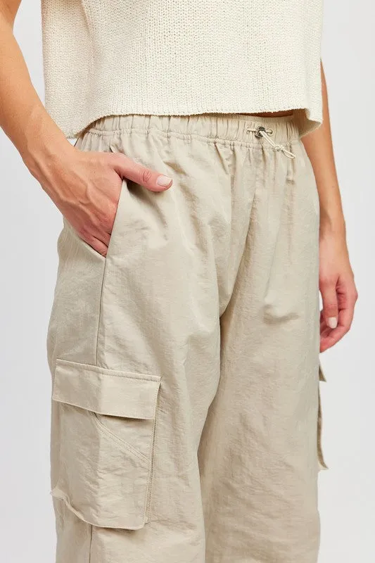 Straight leg cargo pants