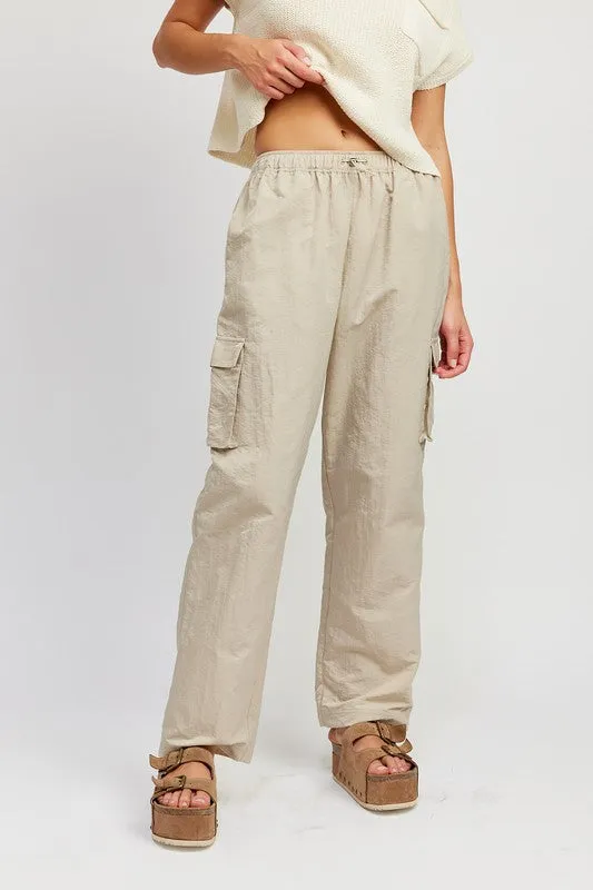 Straight leg cargo pants