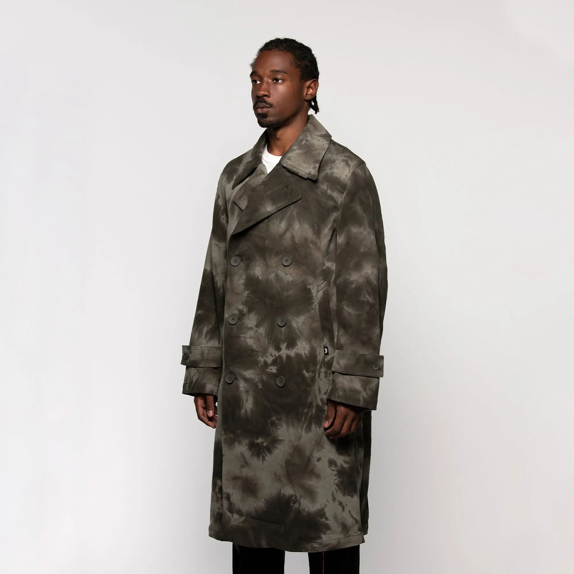 Stussy Dyed Trench Coat