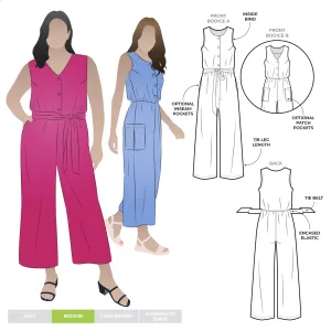 Style Arc - Birdie Jumpsuit - Size 4-16