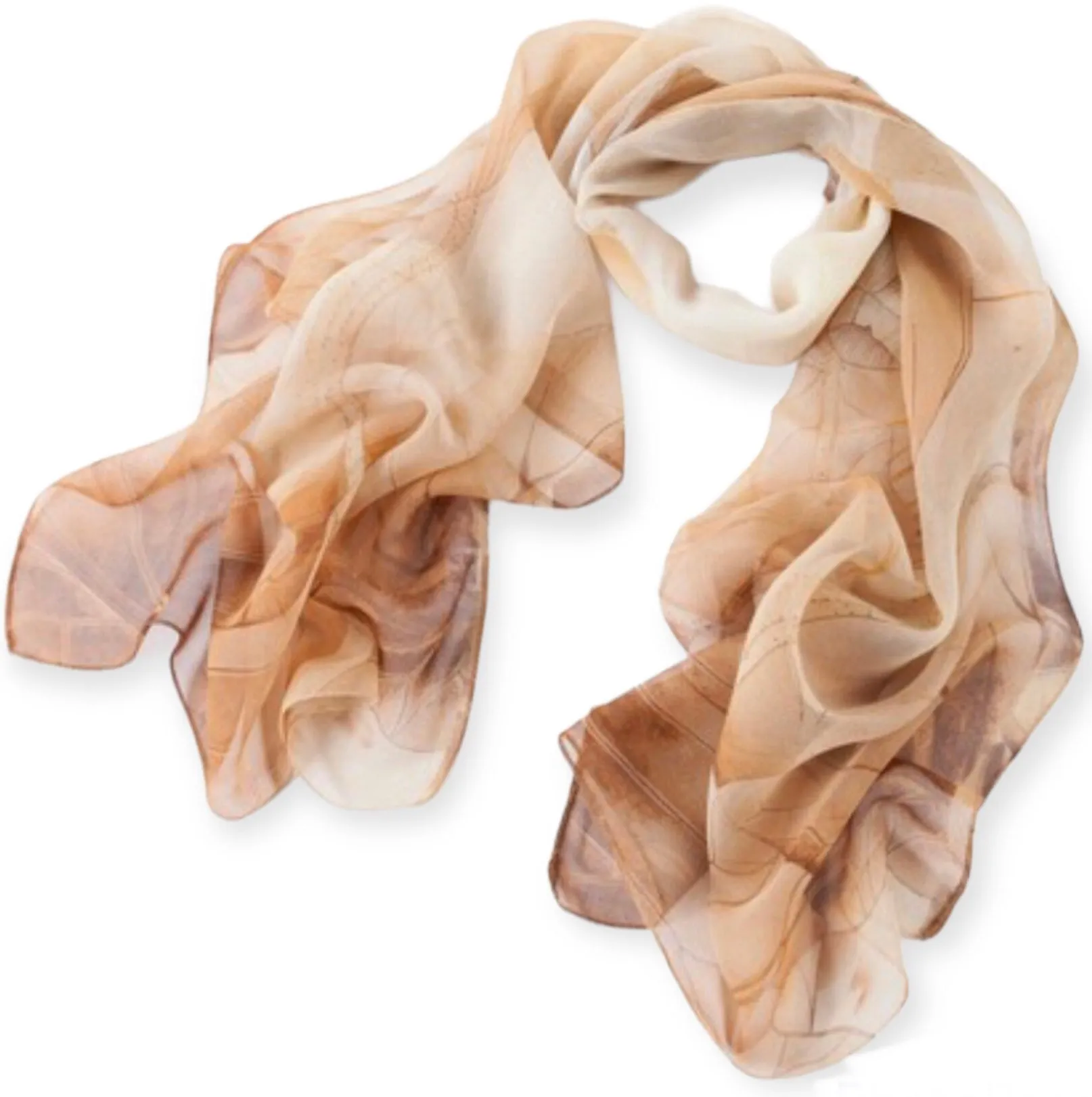 Sunset Chiffon Scarf