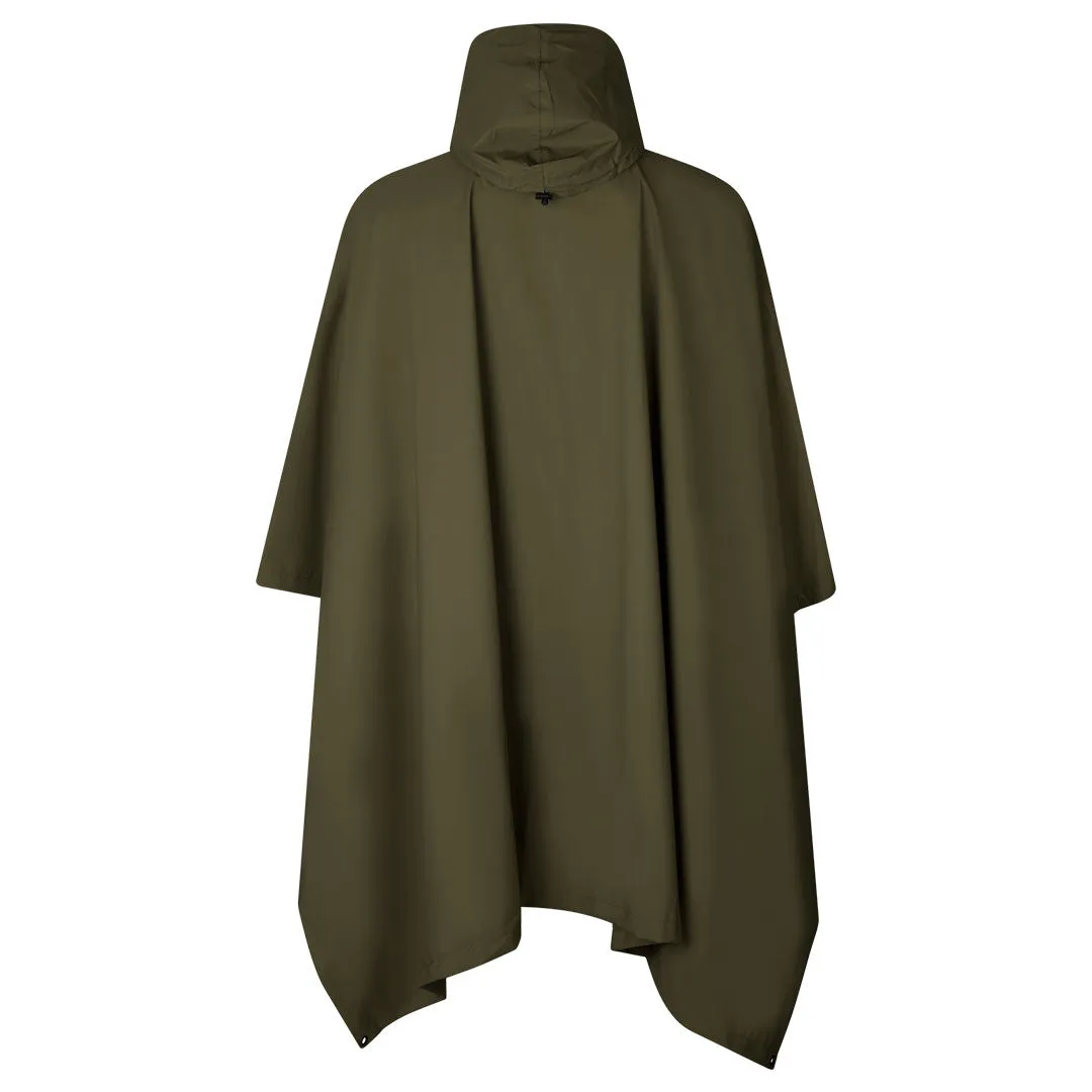 Taxus Rain Poncho Pine Green by Seeland