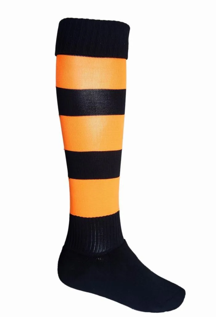 Team Sports Socks - Black/Orange