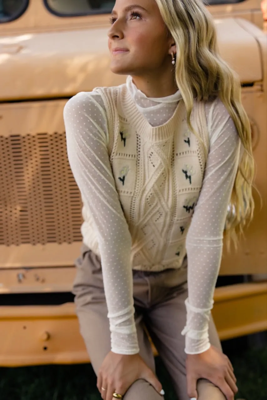 The Ellinor Knit Sweater Vest