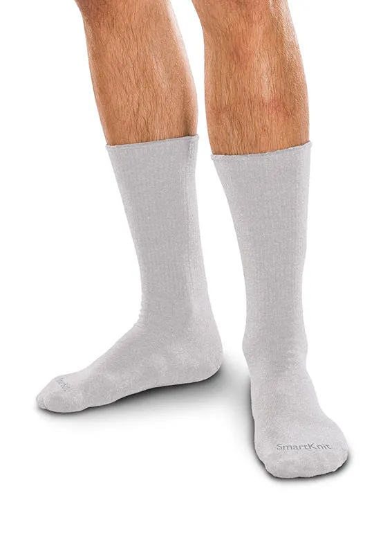 Therafirm SmartKnit Seamless Diabetic Crew Socks w/ X-Static Silver Fibers - Clearance