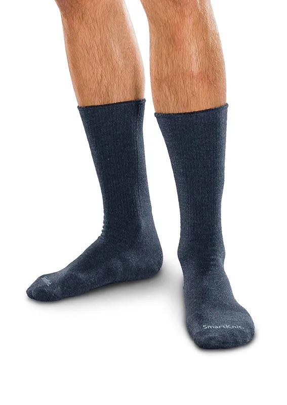 Therafirm SmartKnit Seamless Diabetic Crew Socks w/ X-Static Silver Fibers - Clearance