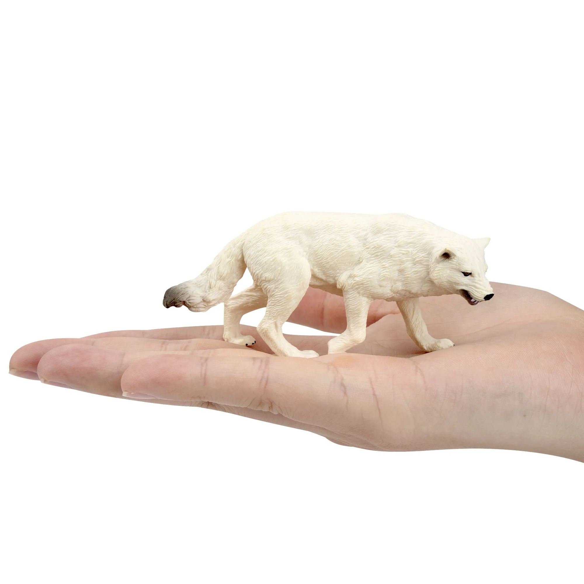 Toymany Arctic Wolf Figurine Toy