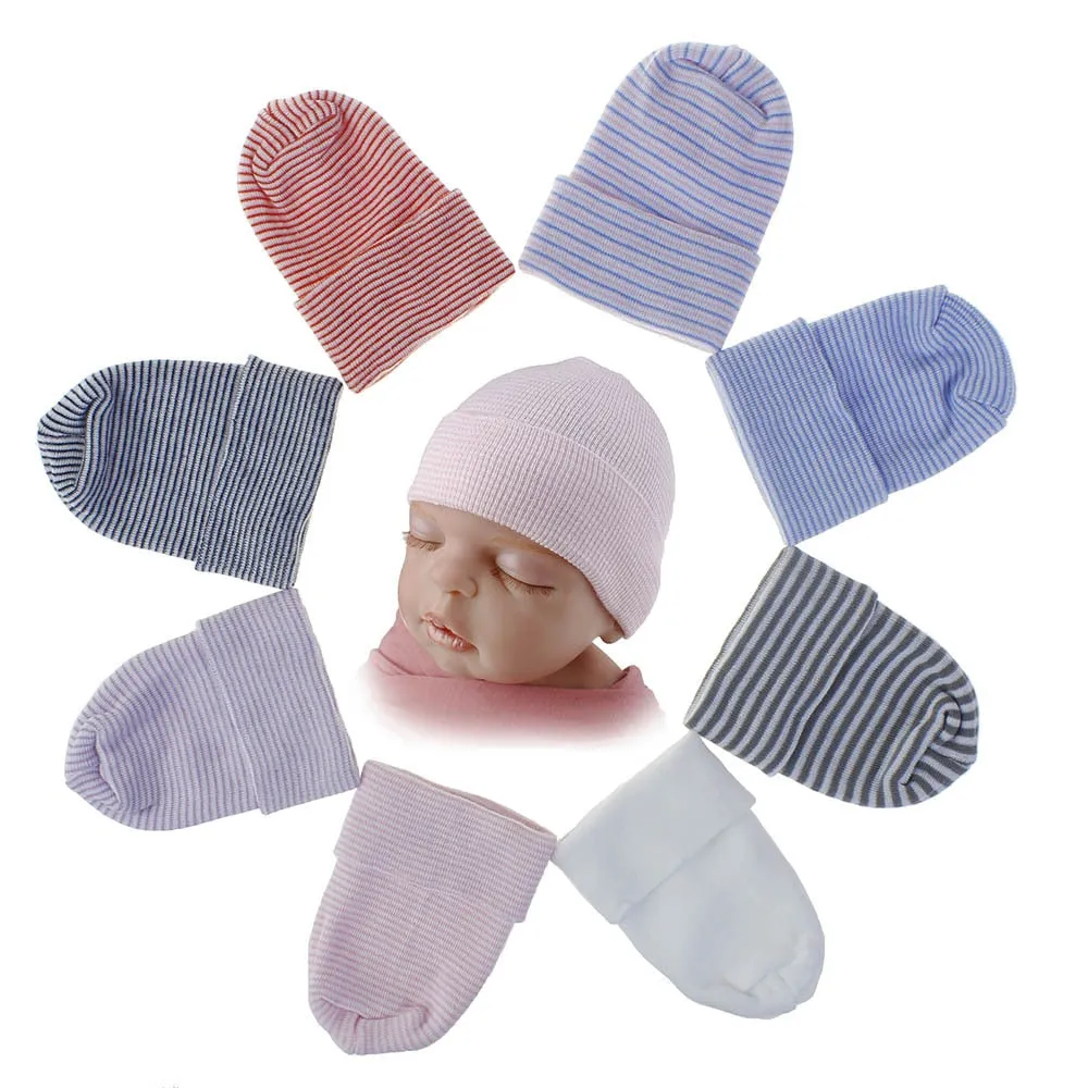 Ultra-Soft Newborn Baby Beanie Hats