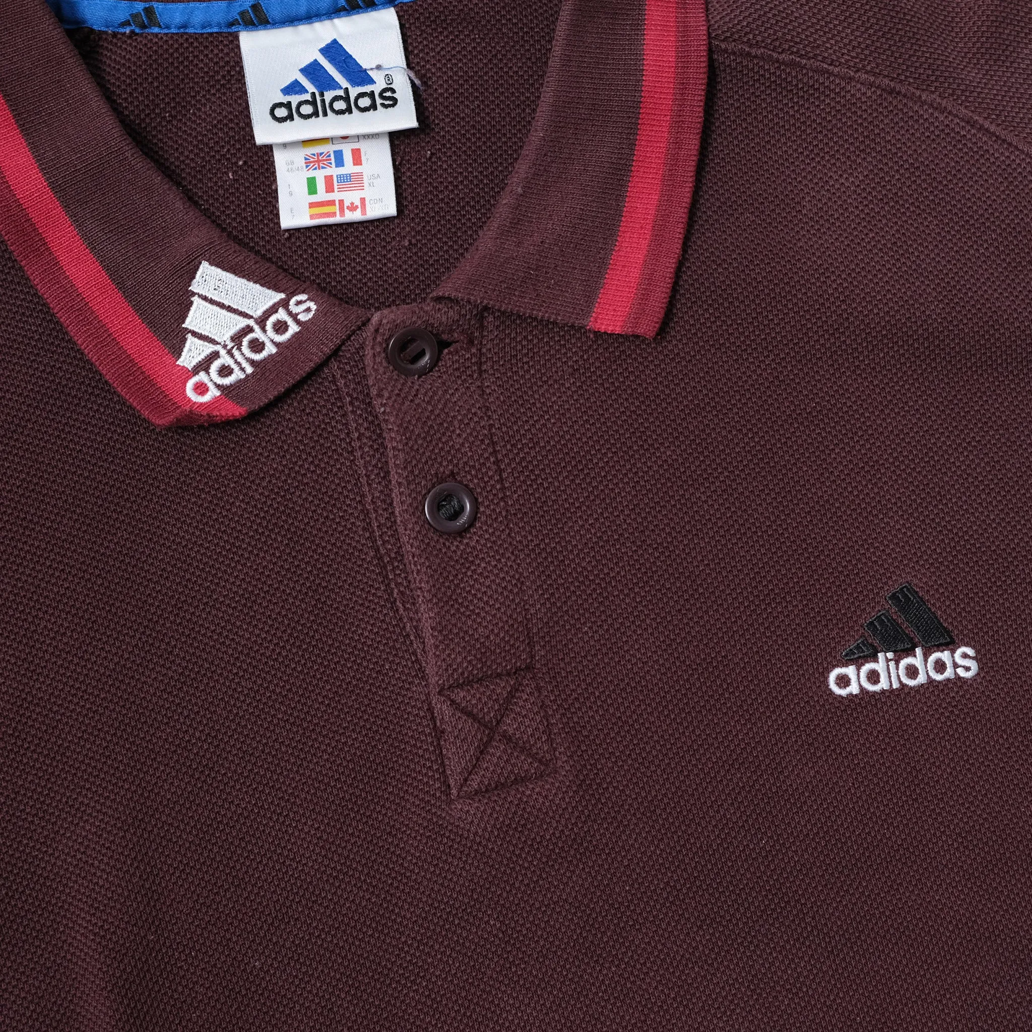 Vintage adidas Long Polo XLarge