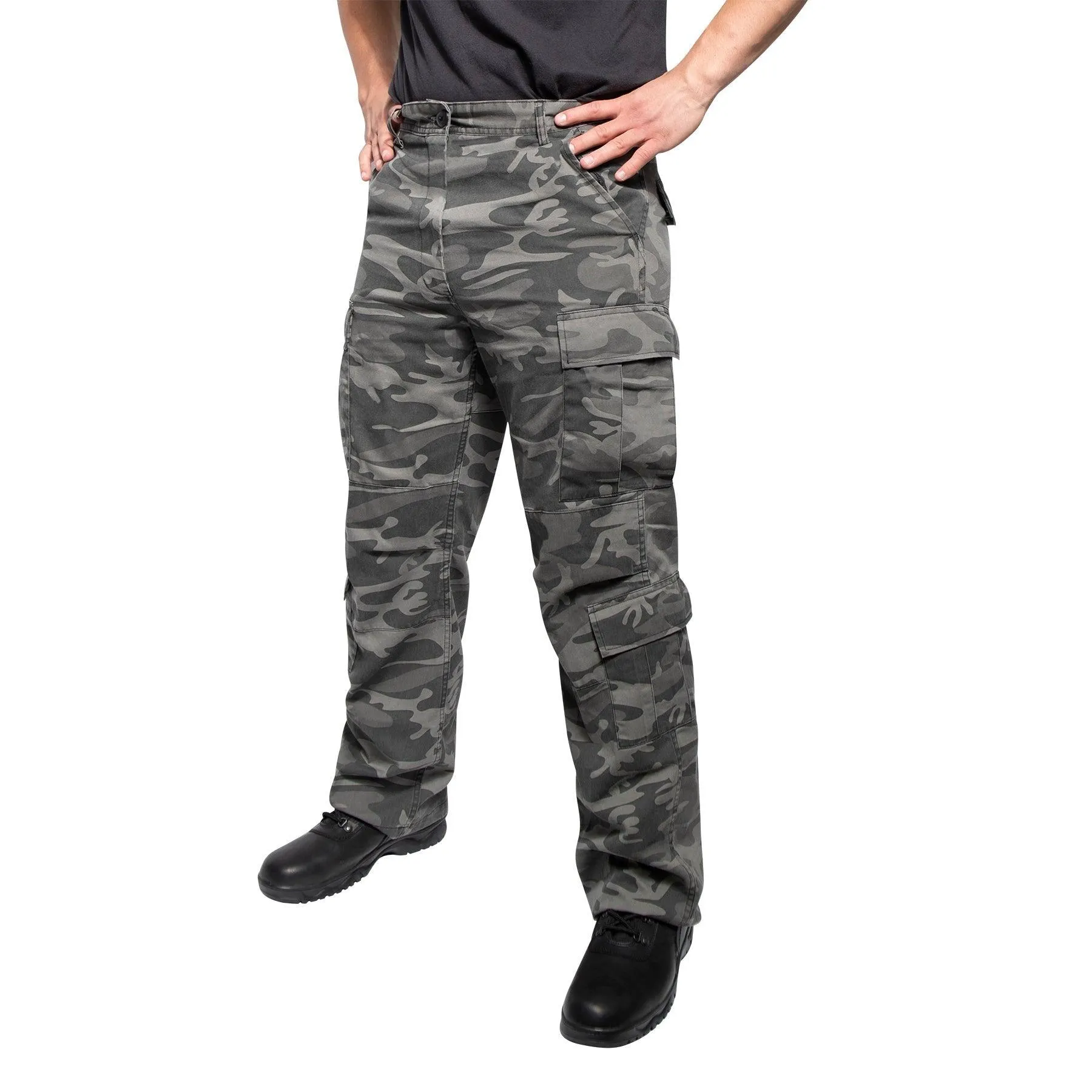 Vintage Paratrooper Cargo Fatigue Pants