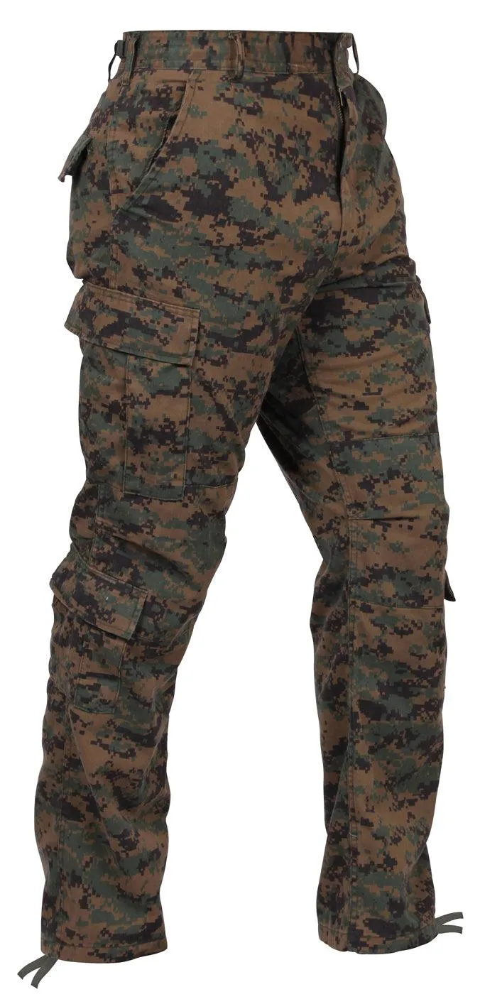 Vintage Paratrooper Cargo Fatigue Pants