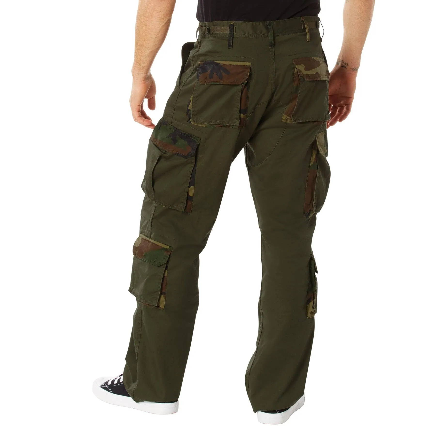 Vintage Paratrooper Cargo Fatigue Pants