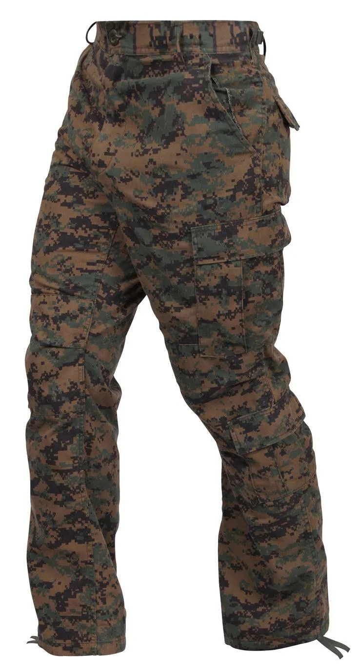 Vintage Paratrooper Cargo Fatigue Pants