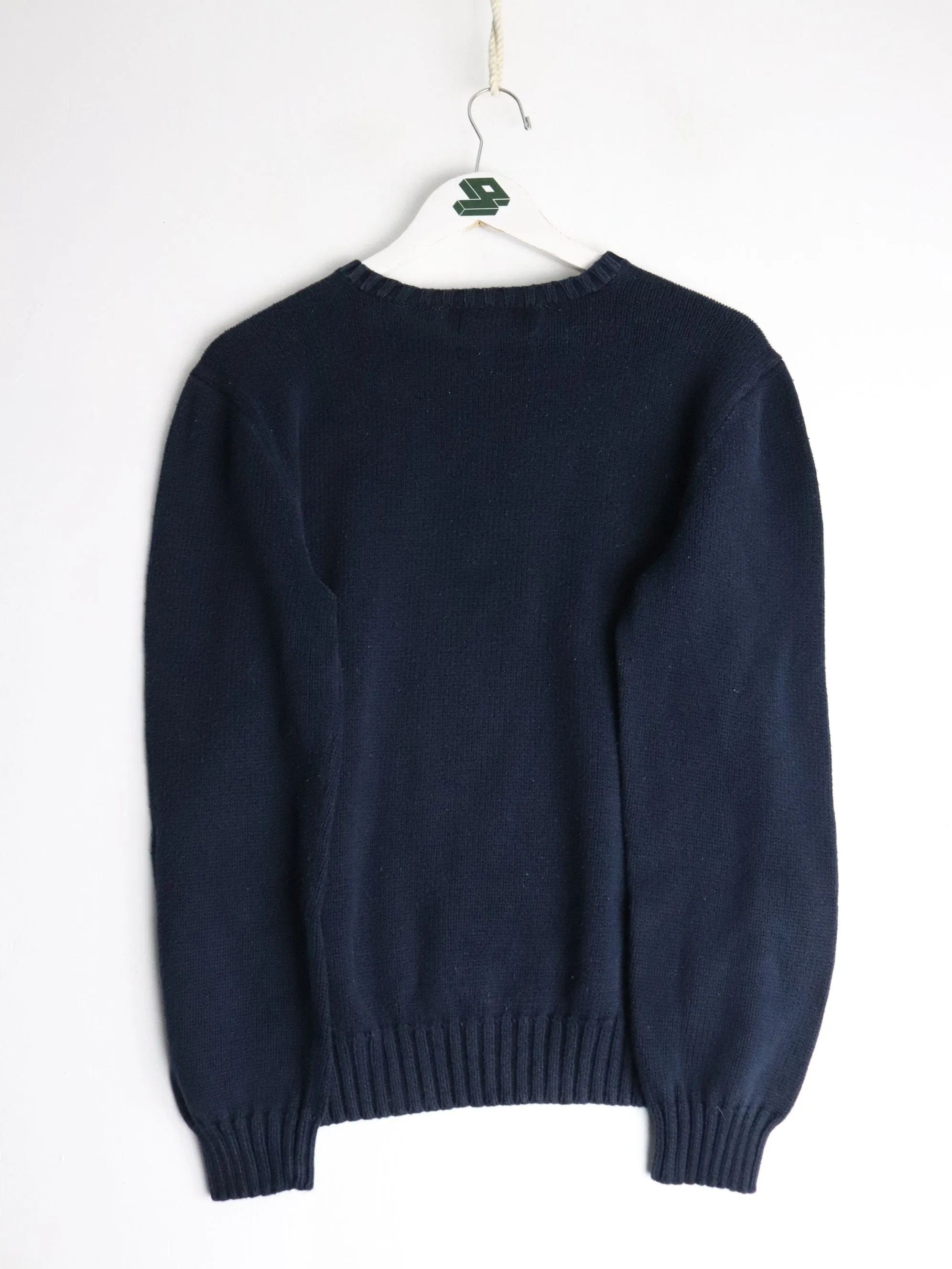 Vintage Polo Ralph Lauren Sweater Fits Mens Small Blue Knit