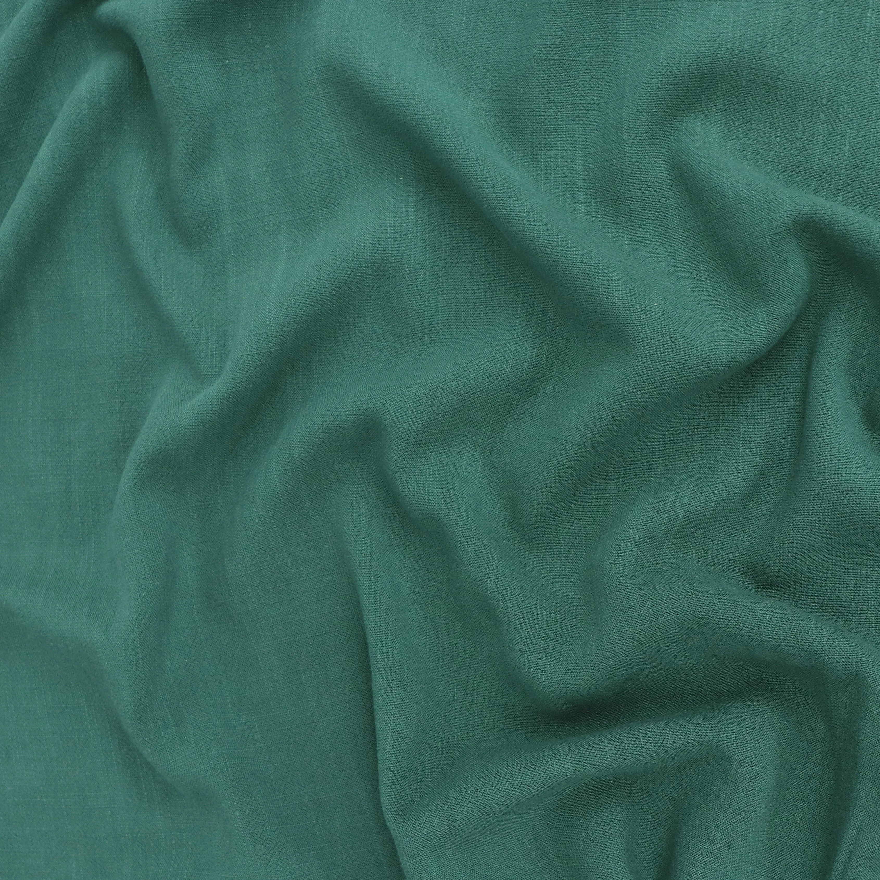 Viscose Linen Slub - Green