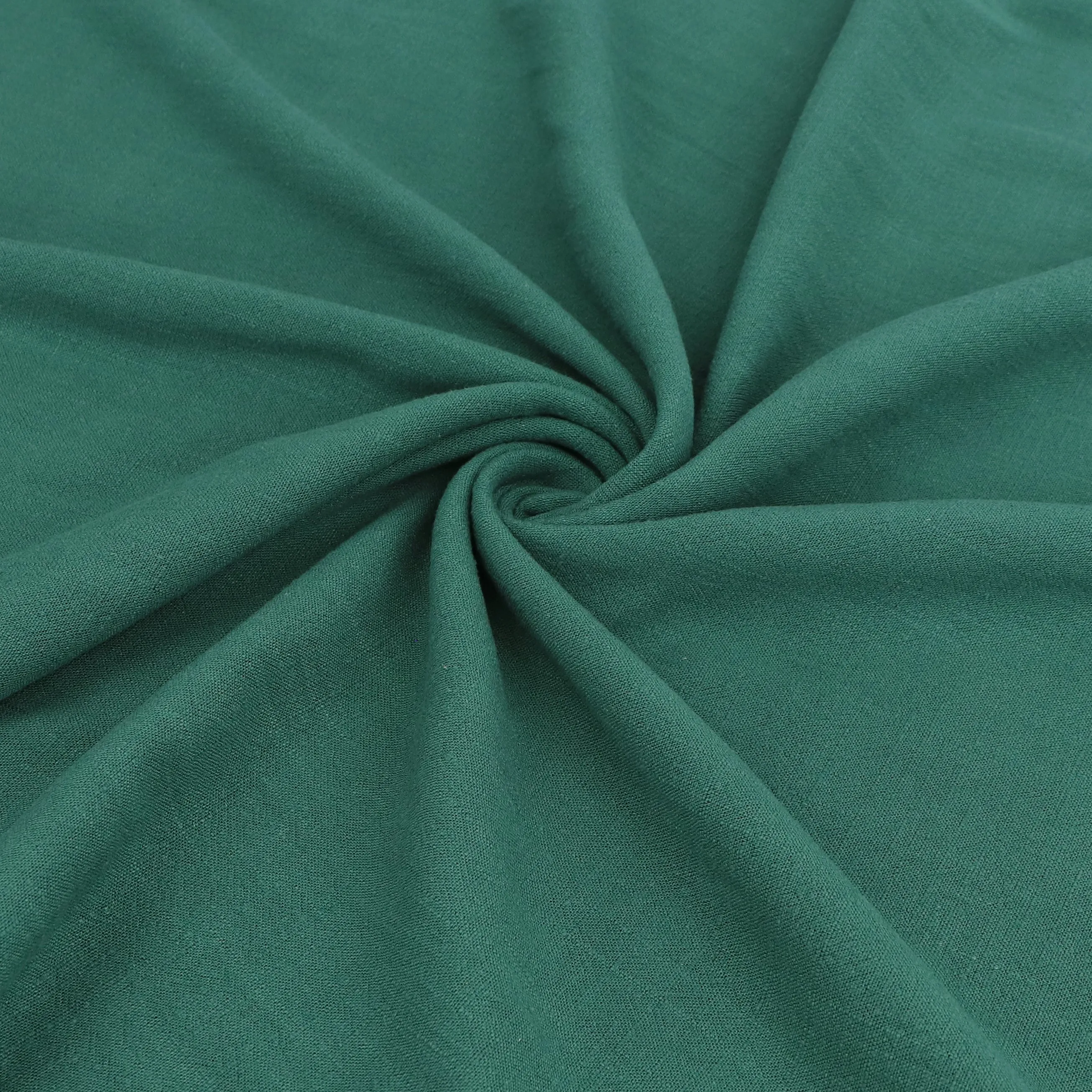 Viscose Linen Slub - Green