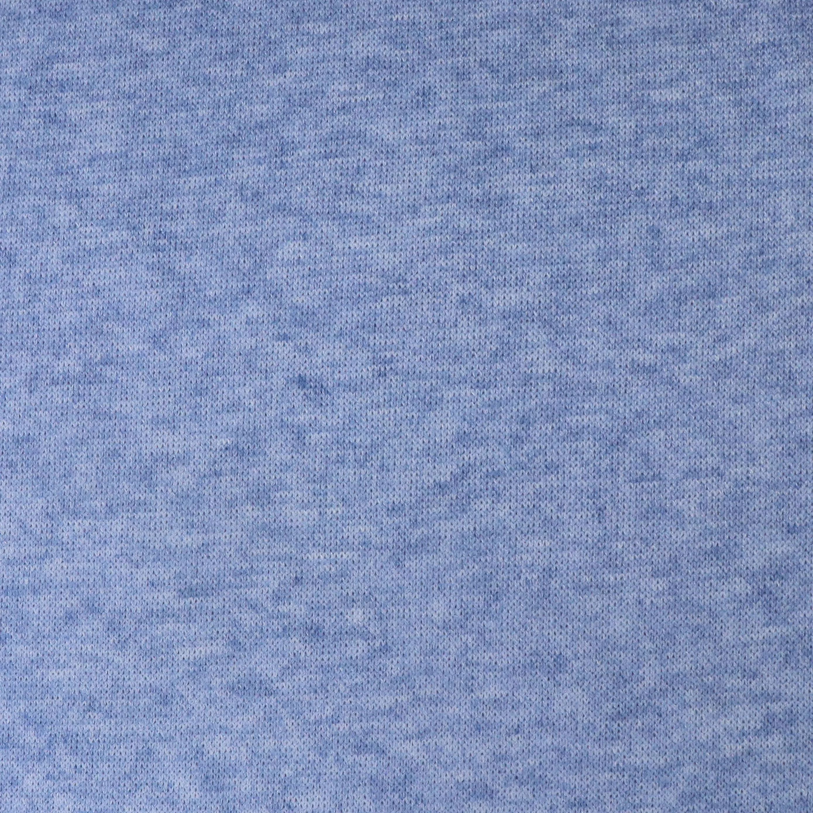 Viscose Soft Knit - Melange Sky Blue