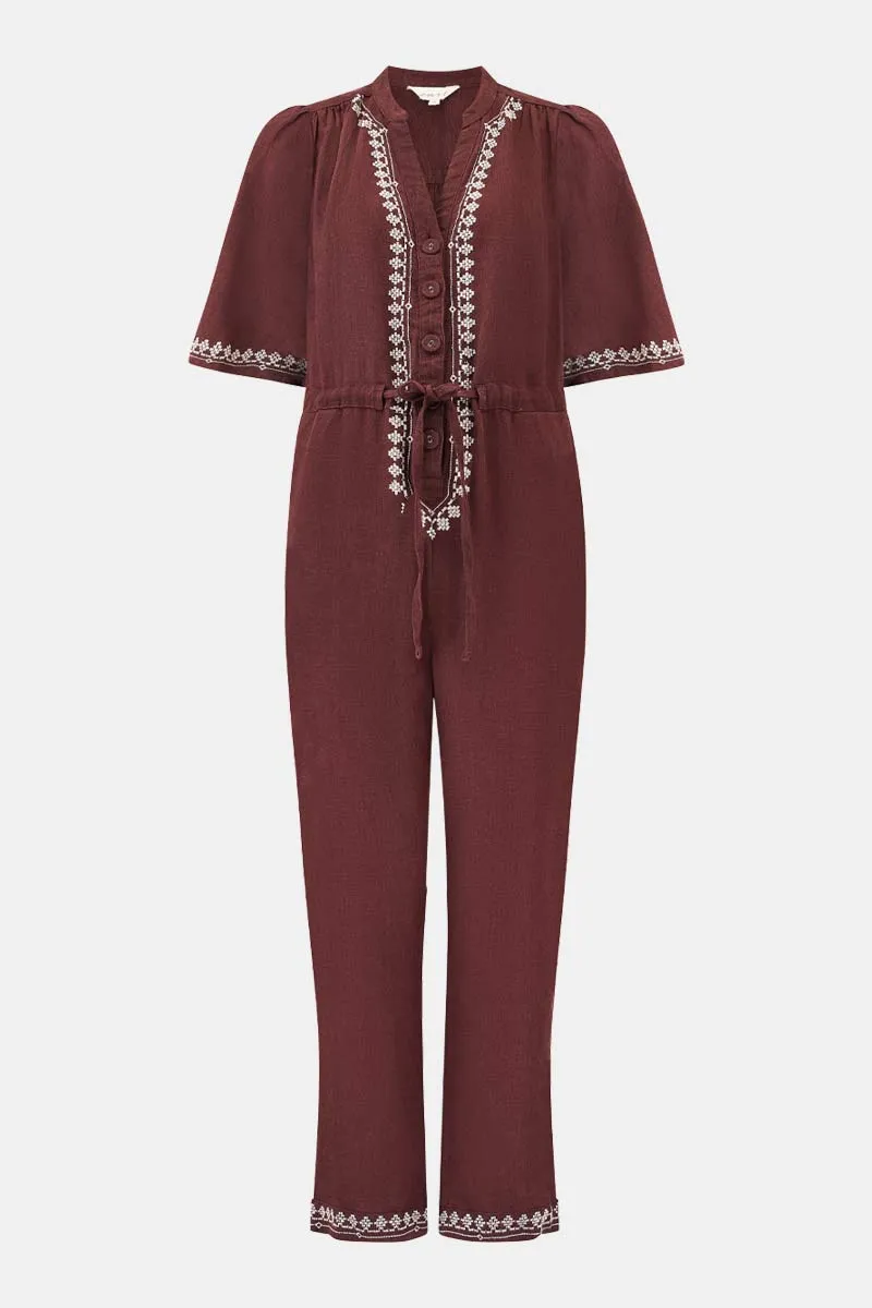 Vivi Embroidered Jumpsuit