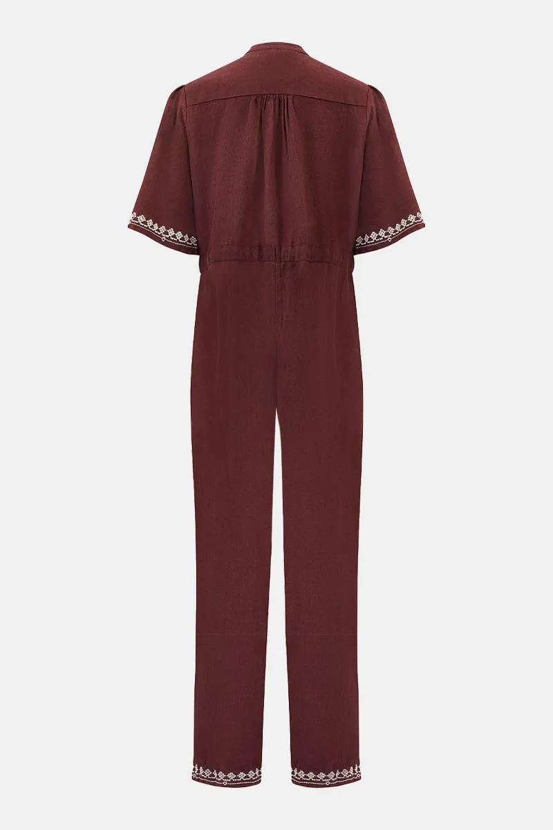 Vivi Embroidered Jumpsuit