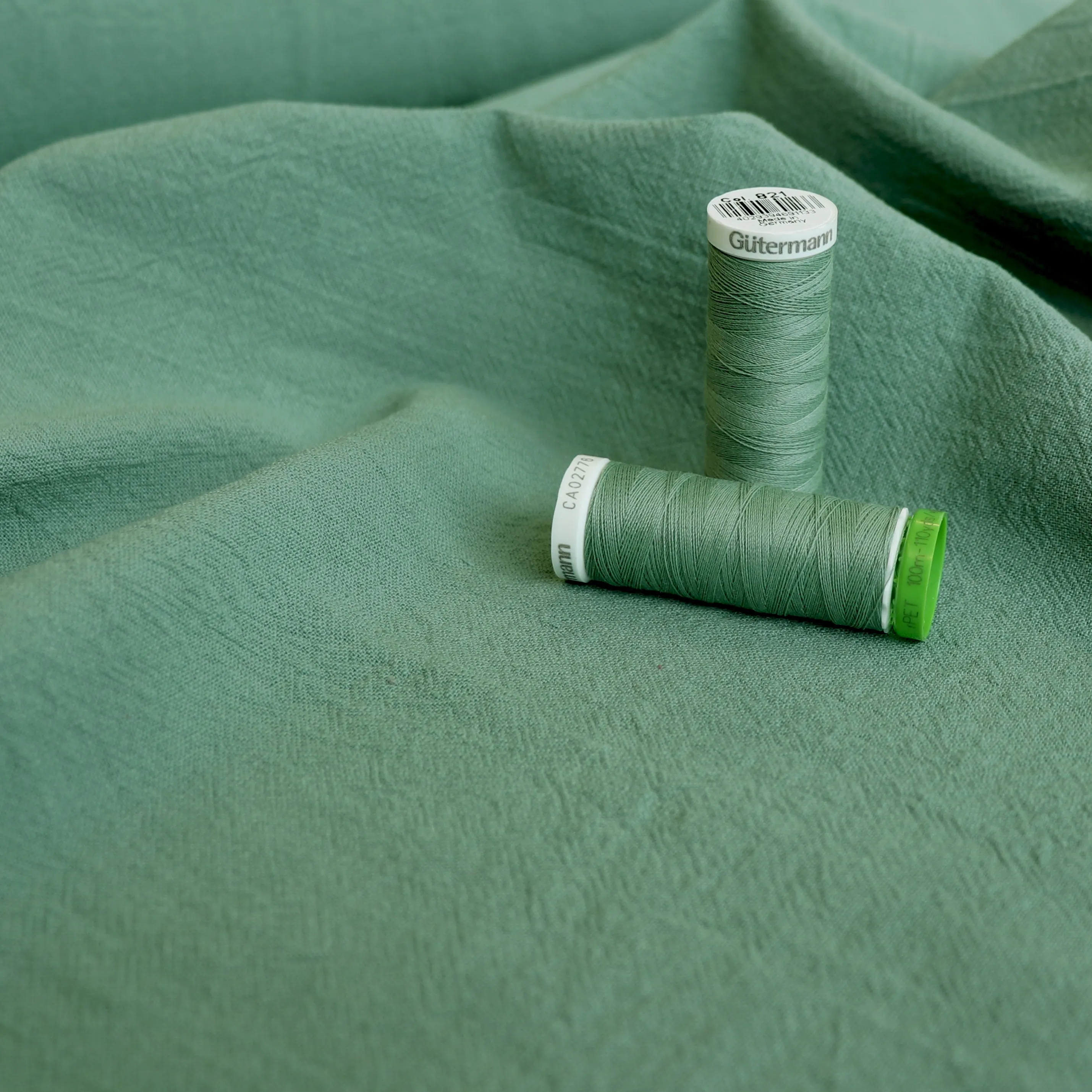 Washed Vintage Cotton - Sage Green