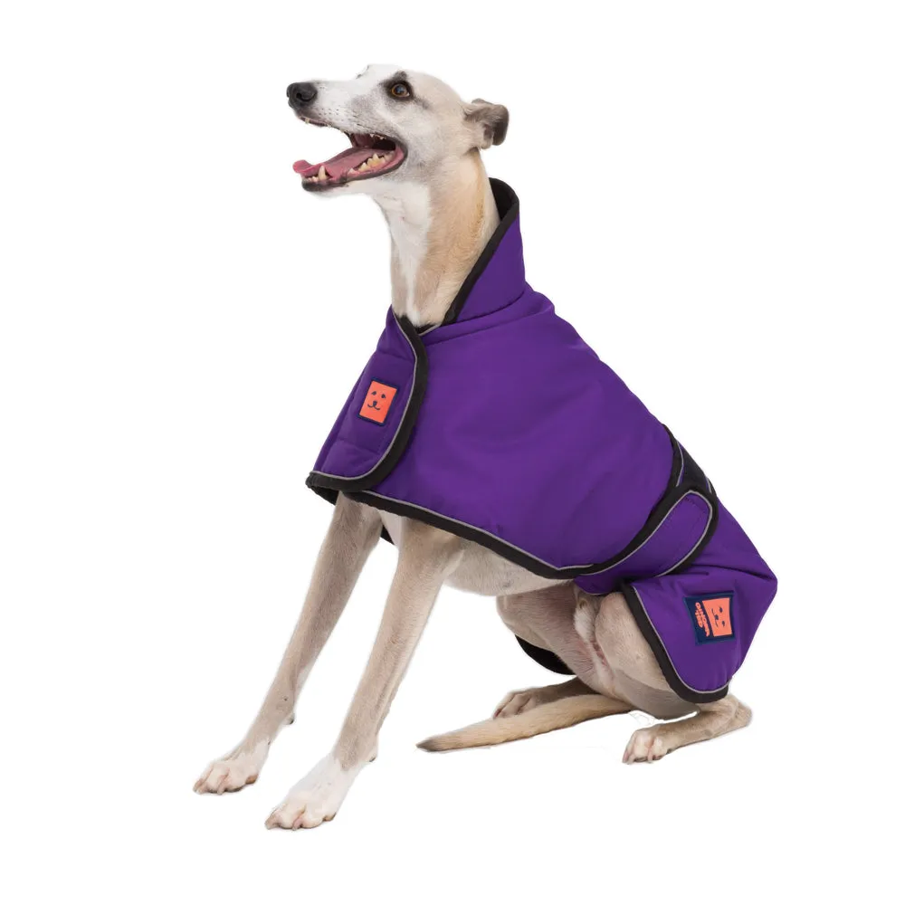 Waterproof Shower Greyhound Dog Coat with Warm Lining