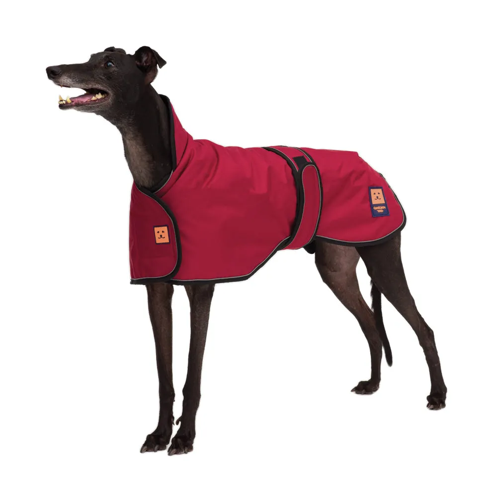 Waterproof Shower Greyhound Dog Coat with Warm Lining