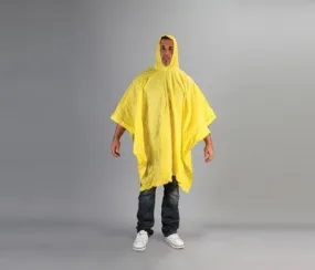 Waterproof Temporary PVC Plastic Vinyl Emergency Disposable Poncho Rain Suit