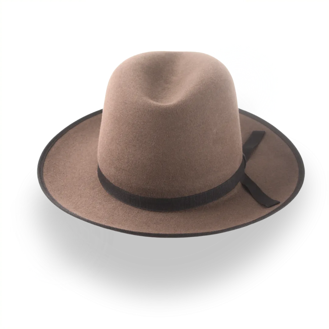 Wide Brim Western Fedora Hat with Classic 3-Inch Brim | The Wayfarer