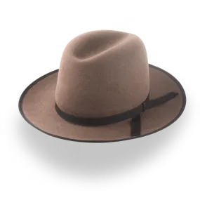 Wide Brim Western Fedora Hat with Classic 3-Inch Brim | The Wayfarer