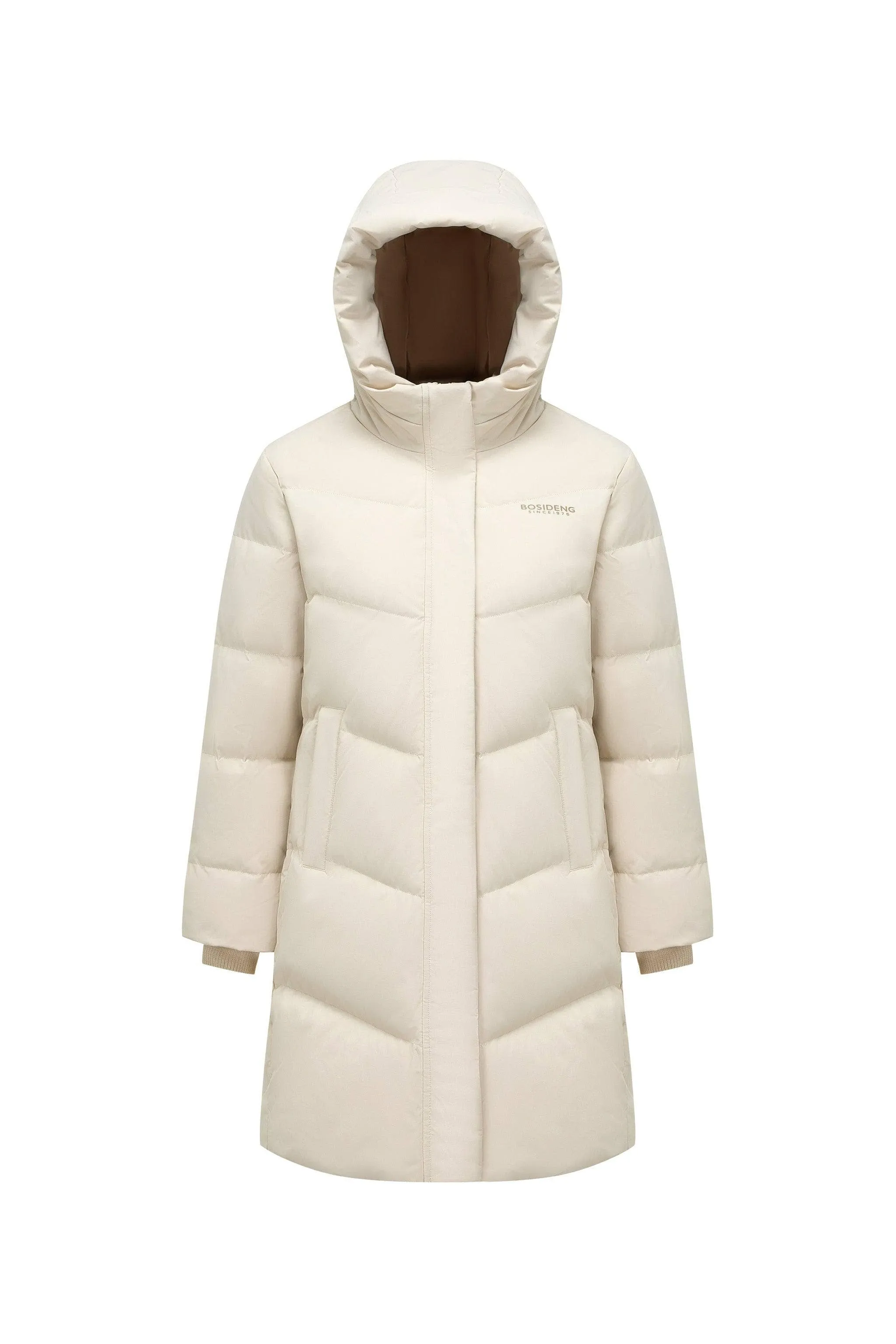 Women's Middle Length Down Coat 5124