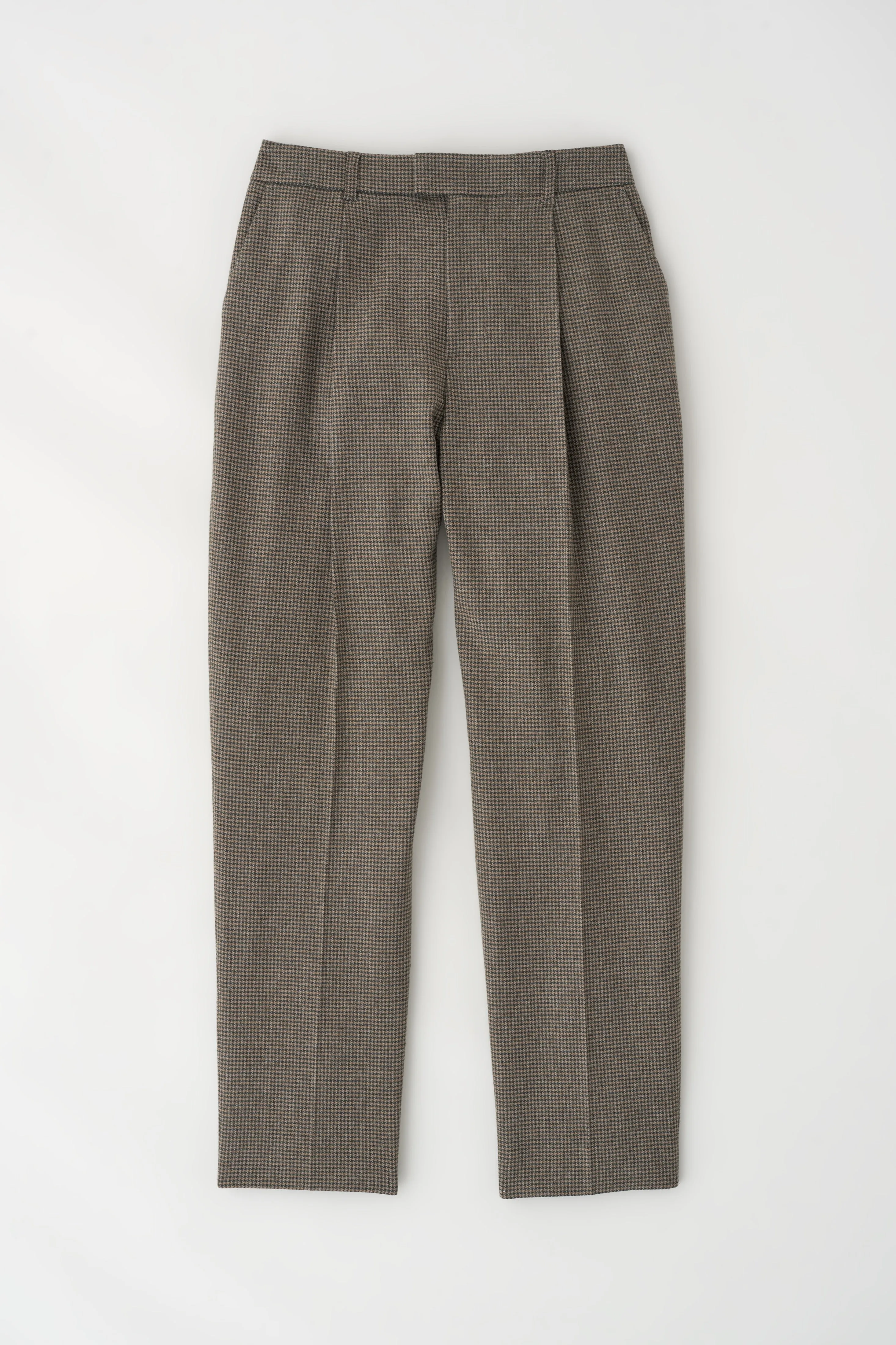 Women's Port Wool Trouser in Houndstooth 423