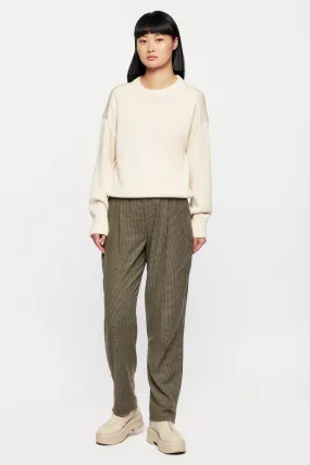 Women's Port Wool Trouser in Houndstooth 423