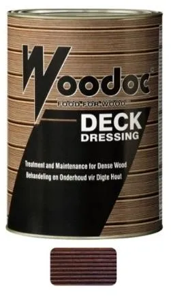 Woodoc Deck Dressing - Deep Brown