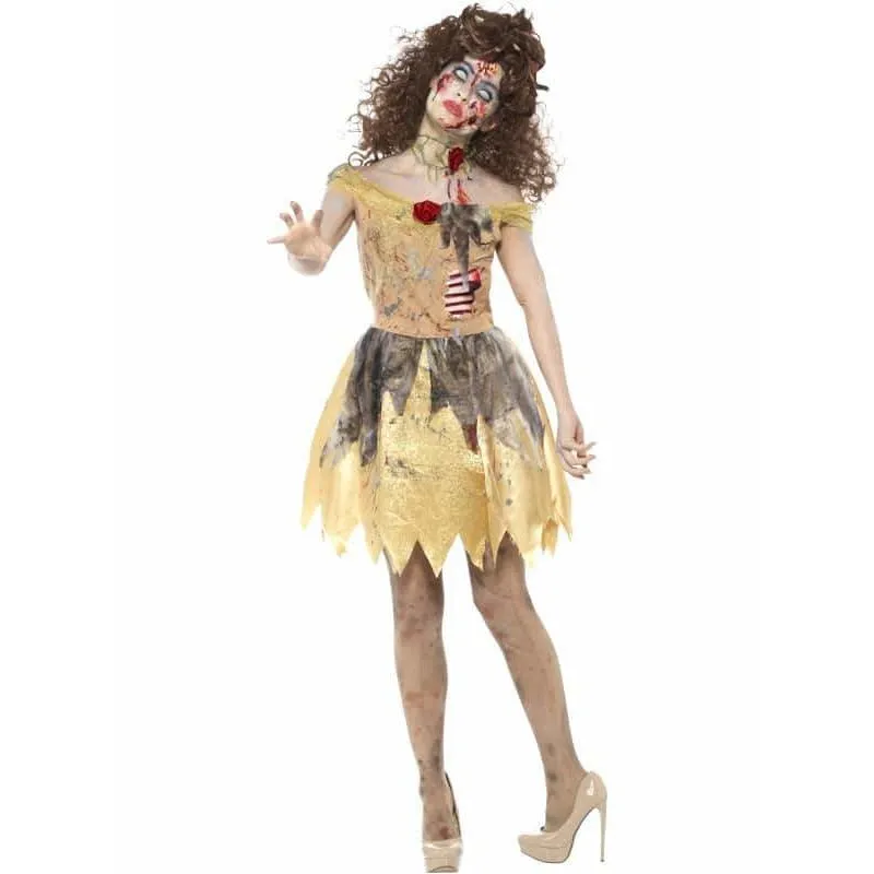 Zombie Golden Princess Costume